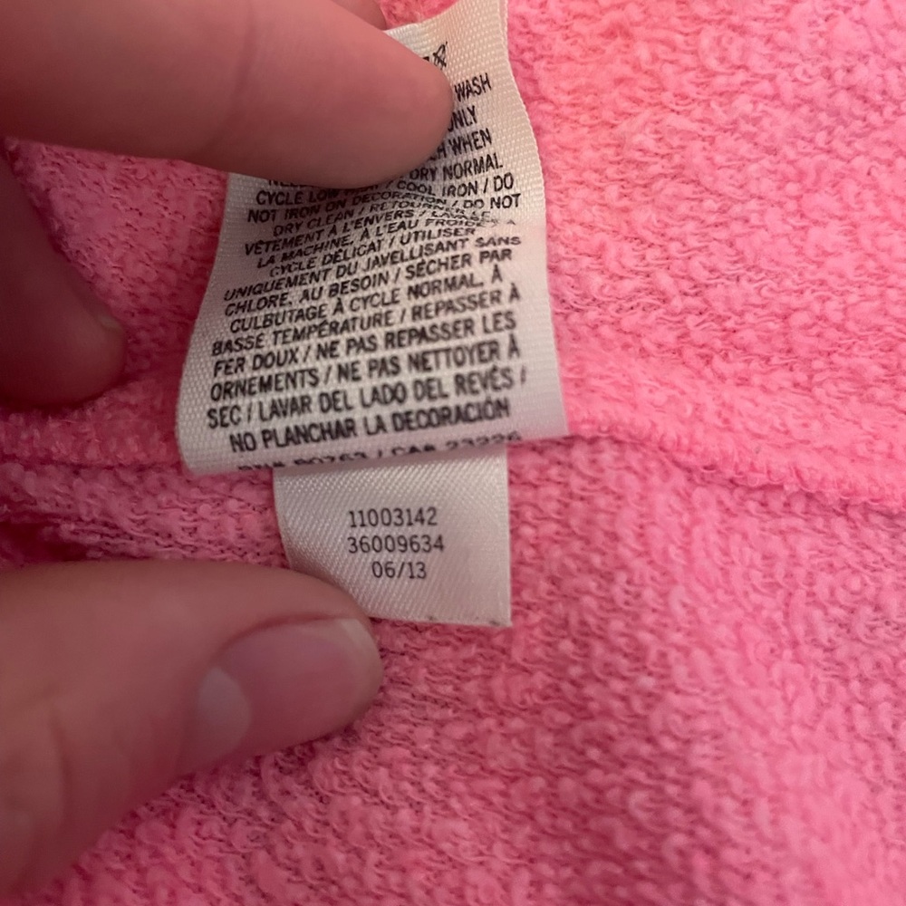 PINK Victoria's Secret Bright Pink Hoodie - Picture 3 of 4